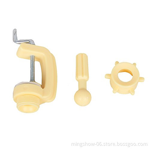 Common Size Practice Training Mannequin Head Holder Wig Head Stand Table Clamp Metal And Plastic Material 1 Piece